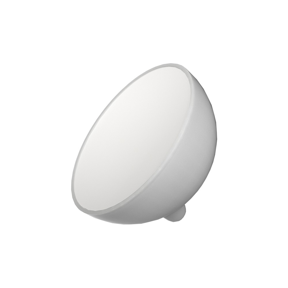 Opladelig RGB+CCT halvkugle bord/natlampe - Hvid, Tuya Smart/Smart life, IP20 indendørs - Dæmpbar : Dæmpbar, Kulør : RGB + CCT (Varm til Kold Hvid)