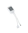 RGB+WW controller med fjernbetjening - Passer kun til RGB+WW strip, infrarød, 12V (96W), 24V (192W)