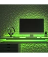 V-Tac Grøn 10W/m COB-LED strip - 5m, IP67, 320 LED pr. meter, 24V, COB LED