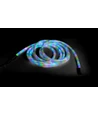 5m RGBIC Neon flex slange, komplet sæt - Vævet reb, Bluetooth App, fjernbetjening, USB