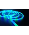 5m RGBIC Neon flex slange, komplet sæt - Vævet reb, Bluetooth App, fjernbetjening, USB