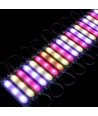 20 stk 2W vandtætte RGBIC LED moduler - 12V DC, IP65, Perfekt til skilte og specialløsninger