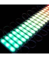 Vandtæt RGBIC LED modul - 20 stk, 2W pr. stk, IP65, 12V, Perfekt til skilte og specialløsninger
