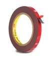 3M dobbeltklæbende tape 8mm - til strips, 5 meter rulle
