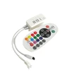 RGBIC kontroller med fjernbetjening - Infrarød, 12V (144W), 24V (288W)