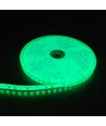 5m 10W/m Grøn LED strip - 24V DC, IP65, 120 LED pr. meter