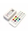 RGB+WW Wifi controller med fjernbetjening - Tuya/Smart Life, Google Home, Alexa og smartphones, 12V (288W), 24V (576W)