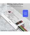 Gledopto RGBIC Wifi controller - 12V/24V, 12V (180W) 24V (360W)