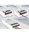 Gledopto RGBIC Wifi controller - 12V/24V, 12V (180W) 24V (360W)