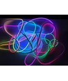 16W/m Vandtæt RGBIC Neon Flex strip - 5m, 96 LED pr. meter, 24V, 8x16, IP65