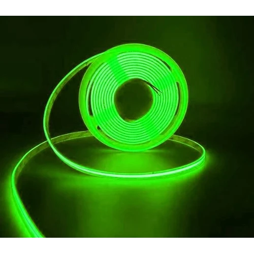 5m 10W/m Grøn COB-LED strip - 24V DC, IP67, 320 LED pr. meter, COB LED