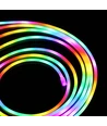 2,5m RGBIC Neon Flex komplet sæt - USB, Bluetooth app, fjernbetjening, inkl. montage, 7x15 neonflex