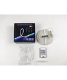 250cm RGBIC Neon Flex komplet sæt - USB, Bluetooth app, fjernbetjening, inkl. montage, 7x15 neonflex