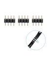 WiFi Smart LED TV bagbelysning - 4x0,5m, 28-knaps controller, 3-tast styringsboks