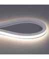 5m 8,5W/m AnyCut Neon Flex 10x10 Neutral hvid LED strip - 12V DC, Ingen klippeafstand