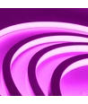 5m AnyCut Neon Flex 10x10 Lilla/Pink LED strip - 8W/m, 12V, Ingen klippeafstand