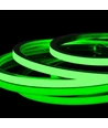 5m AnyCut Neon Flex 10x10 Grøn LED strip - 8W/m, 12V, Ingen klippeafstand