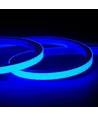 5m 8W/m AnyCut Neon Flex 10x10 Blå LED strip - 12V DC, Ingen klippeafstand