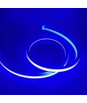 5m AnyCut Neon Flex 10x10 Blå LED strip - 8W/m, 12V, Ingen klippeafstand