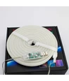2,5m RGBIC Neon Flex komplet sæt - USB, Bluetooth app, fjernbetjening, inkl. montage, 7x15 neonflex