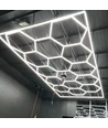 Hexagon LED 14 felter + ramme komplet sæt  - RA95, 591W, inklusiv strømtilslutning
