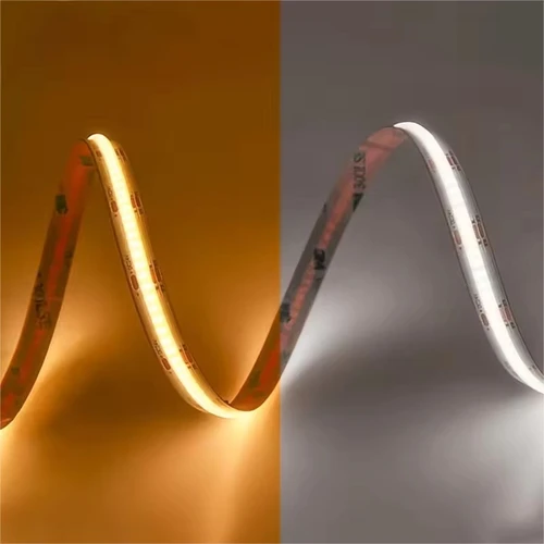 10W/m CCT COB-LED strip - 5m, IP20, 512 LED pr. meter, 24V, RA97