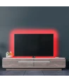 10m (2x5m) RGB strip sæt  - inkl. fjernbetjening og strømforsyning, 4,8W/m, IP20