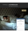 90 LED Strip Sæt - IP65 Striplys, kompatibel med Alexa, Google Home, RGB+3in1, EU-stik