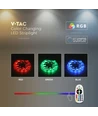 5m 15W/m RGB+CCT LED strip sæt - 12V DC, IP65, 90 LED pr. meter, Wifi og fjernbetjening
