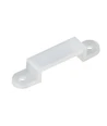20 stk. silikone monteringsklips til LED strip - 10mm, passer til IP65 strips