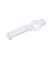 20 stk. klare monteringsklips til LED strip - 12mm, passer til IP20 strips