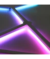 Hexa-Light RGBIC komplet sæt - 9 lysskinner, vægmonteret, Bluetooth app, USB