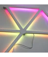 Hexa-Light RGBIC komplet sæt - 9 lysskinner, vægmonteret, Bluetooth app, USB