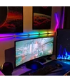 Hexa-Light RGBIC komplet sæt - 6 lysskinner, vægmonteret, Bluetooth app, USB