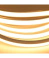 5m AnyCut Neon Flex 10x10 Varm hvid LED strip - 7,5W/m, 12V, Ingen klippeafstand