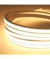 5m AnyCut Neon Flex 10x10 Varm hvid LED strip - 7,5W/m, 12V, Ingen klippeafstand