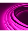 5m AnyCut Neon Flex 10x10 Lilla/Pink LED strip - 8W/m, 12V, Ingen klippeafstand