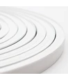 5m AnyCut Neon Flex 10x10 Rød LED strip - 8W/m, 12V, Ingen klippeafstand