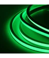 5m AnyCut Neon Flex 10x10 Grøn LED strip - 8W/m, 12V, Ingen klippeafstand