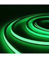 5m AnyCut Neon Flex 10x10 Grøn LED strip - 8W/m, 12V, Ingen klippeafstand