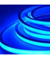 5m AnyCut Neon Flex 10x10 Blå LED strip - 8W/m, 12V, Ingen klippeafstand