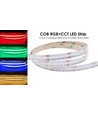 10m 21W/m RGB+CCT COB-LED strip - 24V DC, IP20, 840 LED pr. meter, COB LED