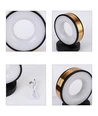 Cirkel RGBIC lampe - 18x15cm, Bluetooth, 5V USB