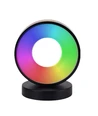 Cirkel RGBIC lampe - 18x15cm, Bluetooth, 5V USB
