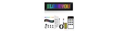 2x Pixel matrix panel 20x64 - Bluetooth, 5V USB