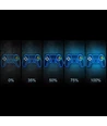 Controller neon skilt  gamepad, LED lys - Stor model 39x27 cm, perfekt til gaming værelse