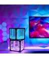 Infinity Cube 15x15 RGBIC - 3D lys effekt, inkl. fjernbetjening, USB tilslutning