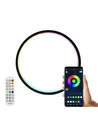 Slim Cirkel RGBIC lampe - Ø20cm, Bluetooth, 5V USB