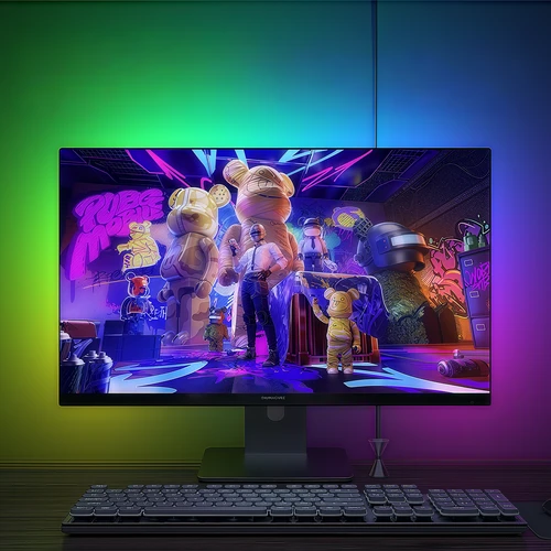 PC Sync LED strip 27" skærm 4 sider - RGBIC, USB, 60 LED/m, 10W/m