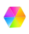 10 stk. Hexagon Tri Panels - Væglys, RGBIC, fjernbetjening, app styring
